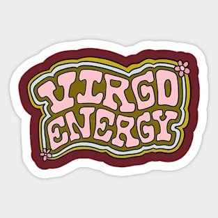 Virgo energy Sticker